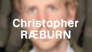 Chirstopher Raeburn 模糊照片