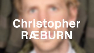 Blurred image of Chirstopher Raeburn