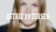 Blurred image of Astrid Andersen